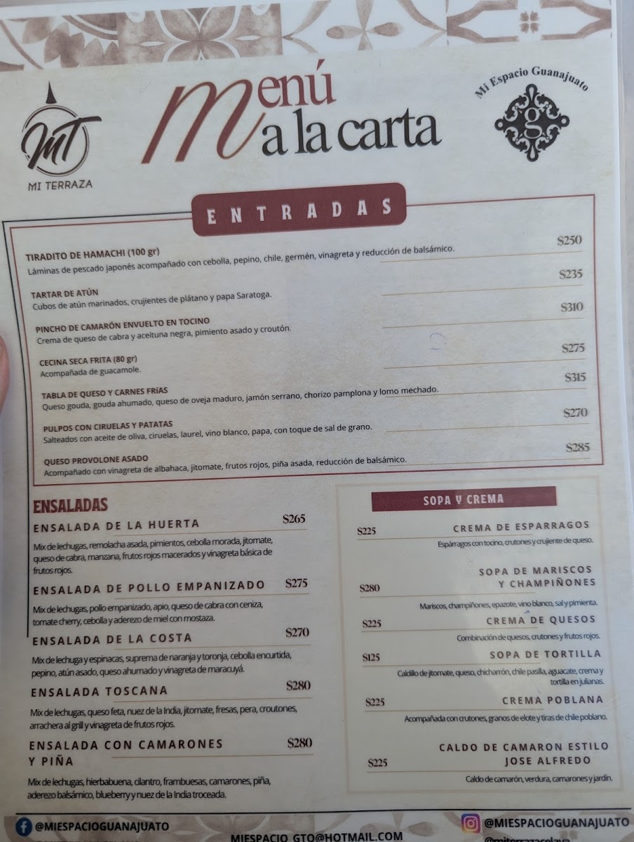 Mi Espacio Guanajuato Menu - Image 6